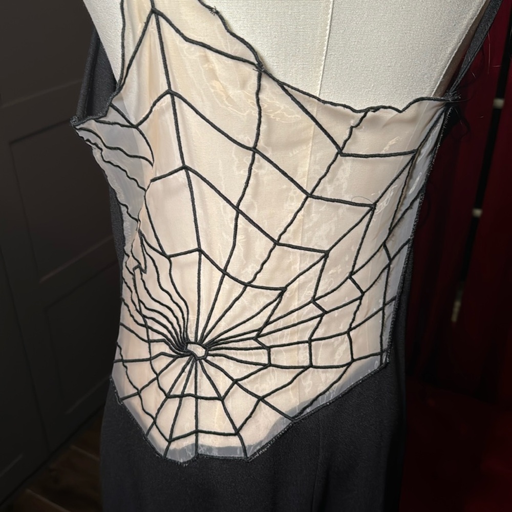 Spiderweb back dress